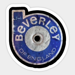 Beverley Retro Drum Badge Sticker